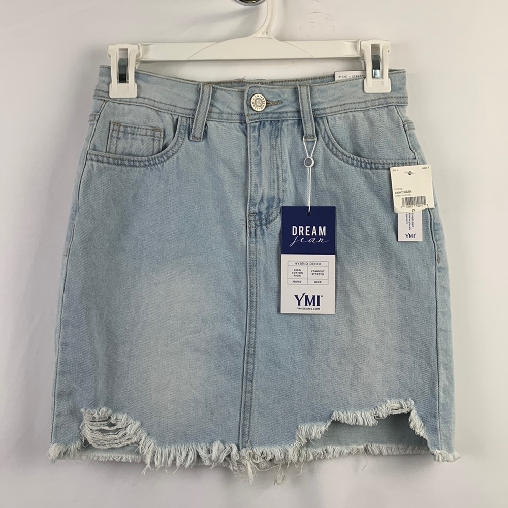 NWT YMI denim skirt 0/24
